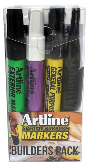 Komplet Artline Builders Kit, 4 kosi